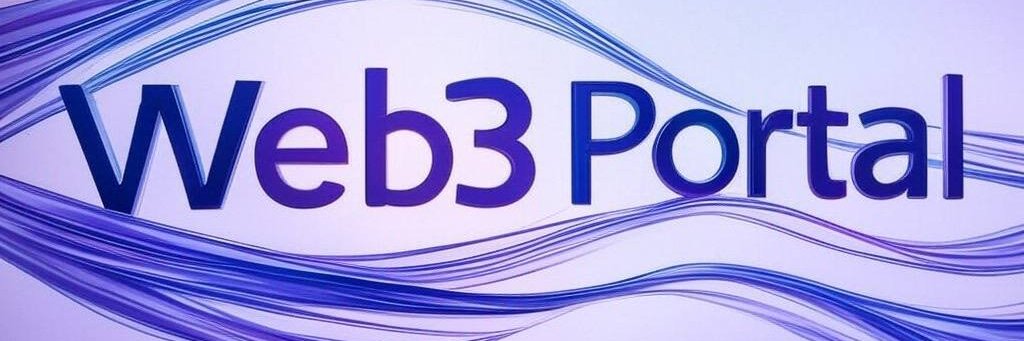 Web3 Portal 💜💙 banner