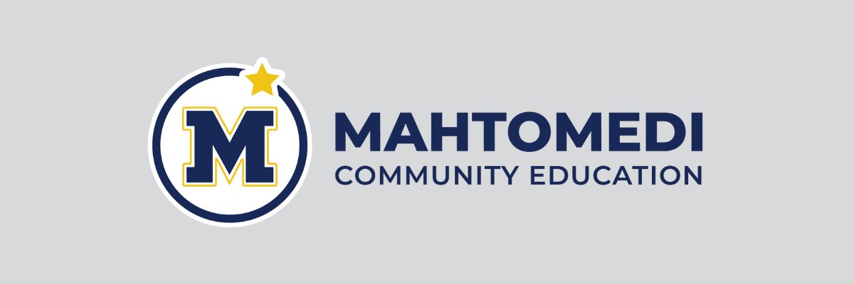 Mahtomedi Community Education banner