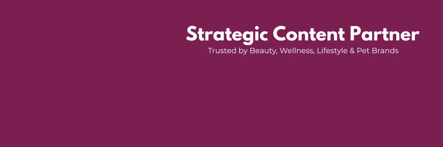 Sonya | Strategic Content Partner (UGC) banner