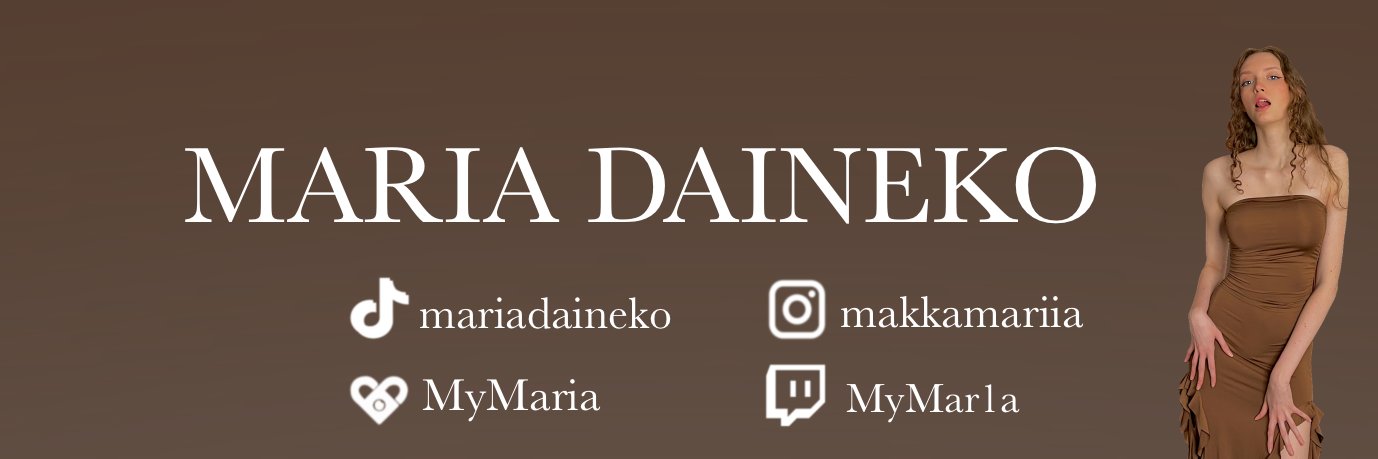 Maria Daineko banner