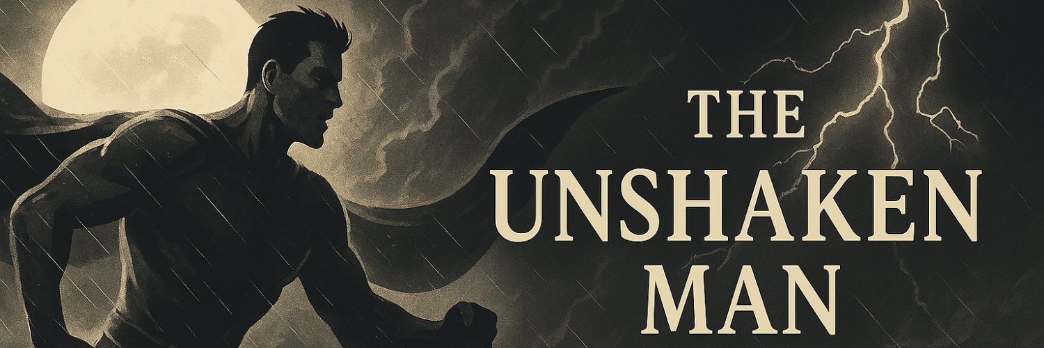 The Unshaken Man banner