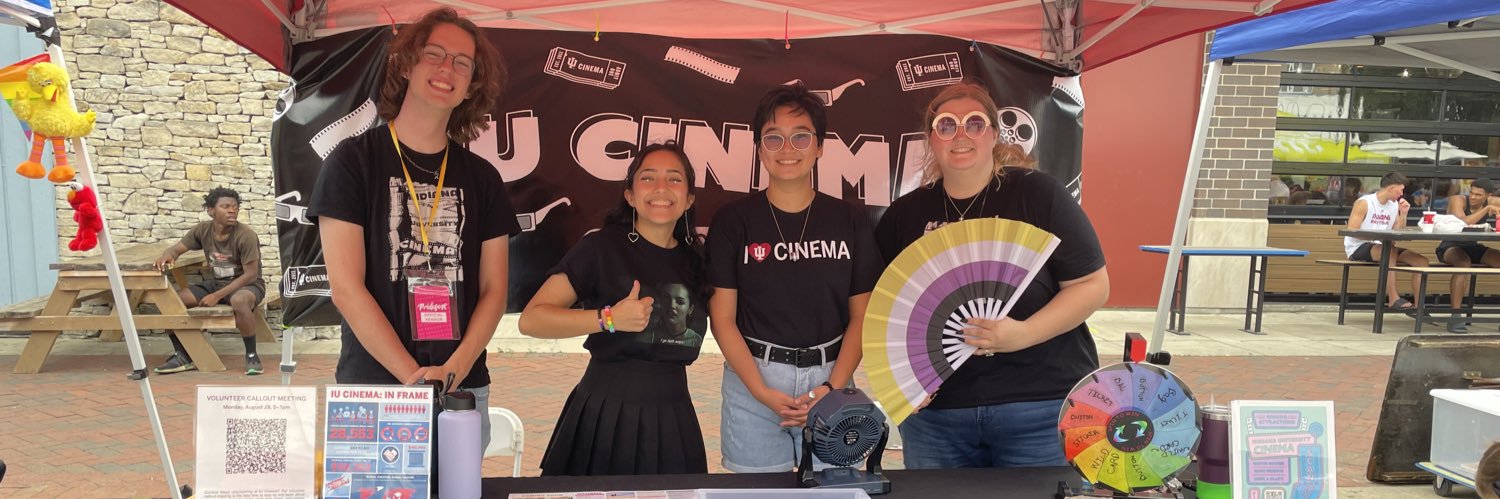 Indiana University Cinema banner