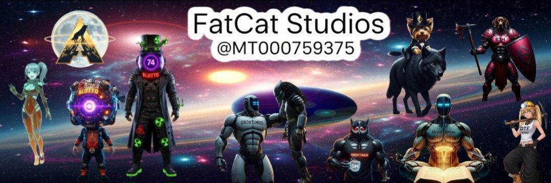 Mike and his FatCatGus's banner