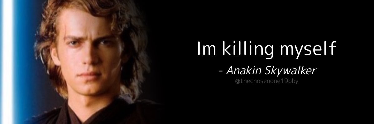 Anakin Skywalker banner