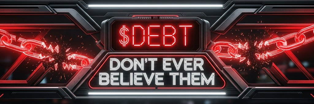 $DEBT banner