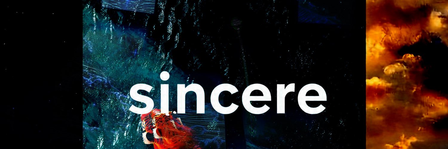 1SlNCERE's profile banner image