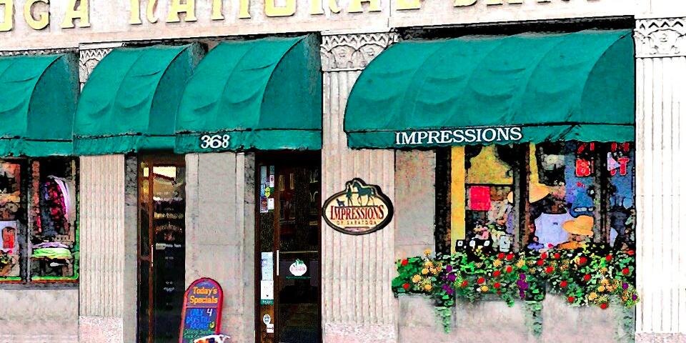 Impressions Saratoga banner