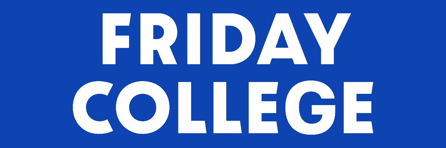 Friday College banner