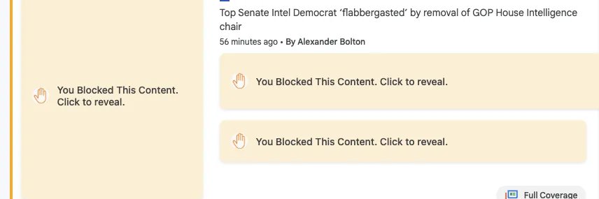 OrangeManBlocker banner