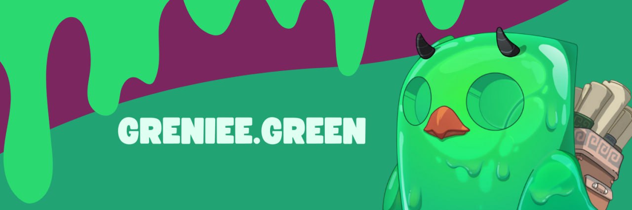 GRENIEE.GREEN banner