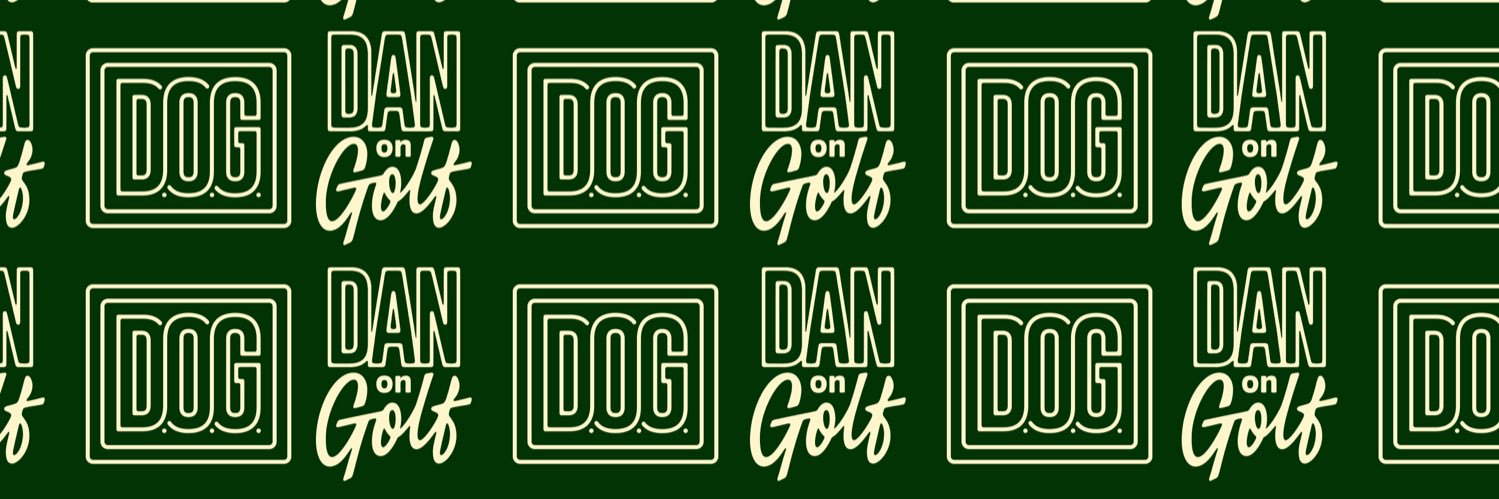 Dan on Golf's banner