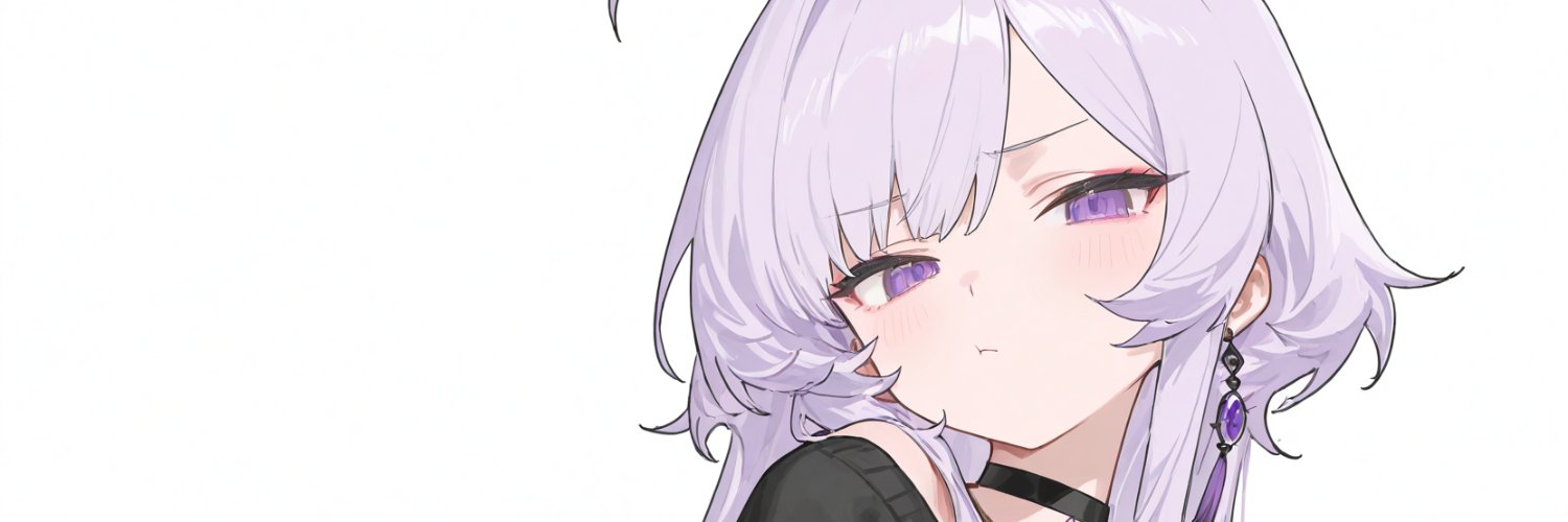 オタクに優しいギャルVtuber　紫鈴ルナ🌙 banner