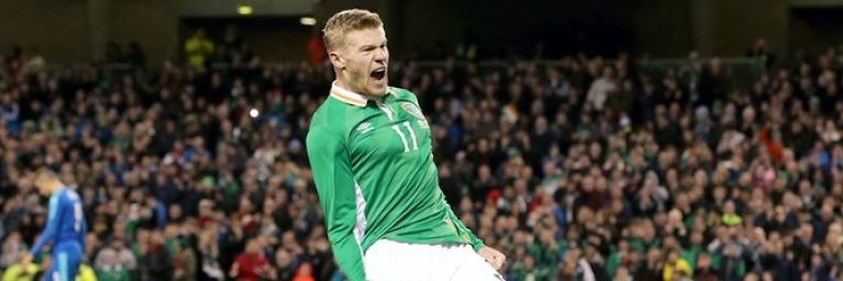 James McClean banner