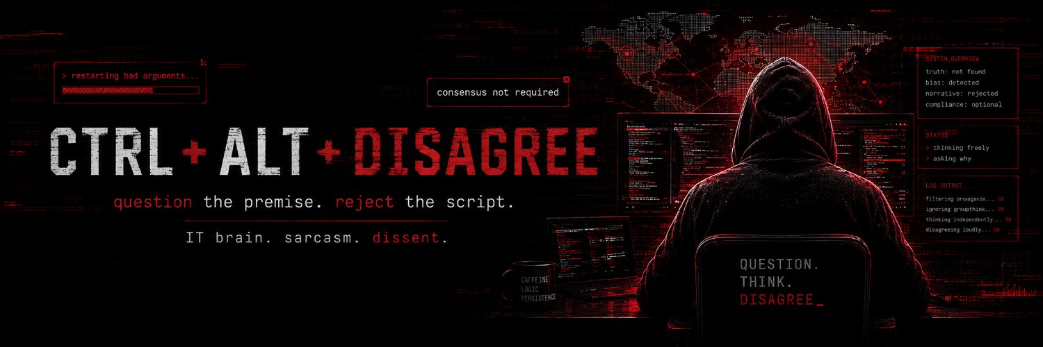 CtrlAltDisagree's profile banner image