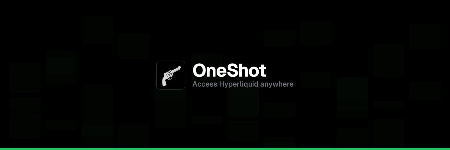 OneShot | Hyperliquid's banner