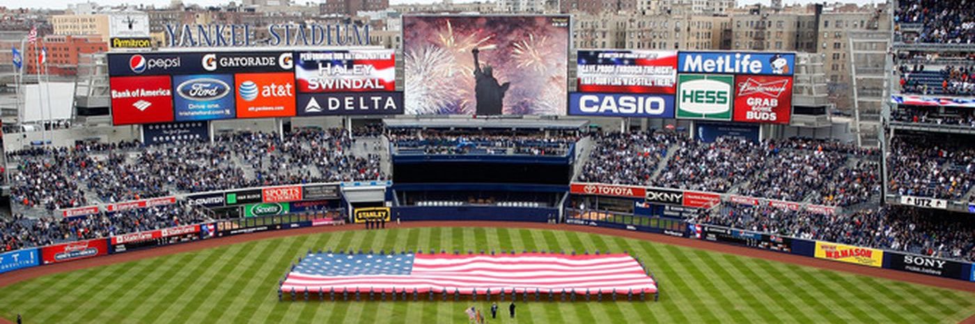 Garbage Time Yankees banner