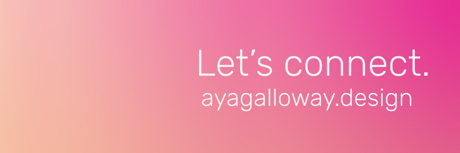 Aya Galloway banner
