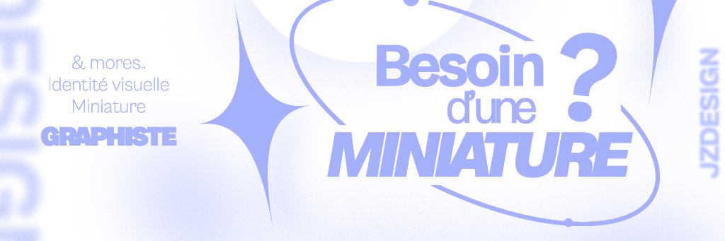 JzDesign - Miniamaker banner