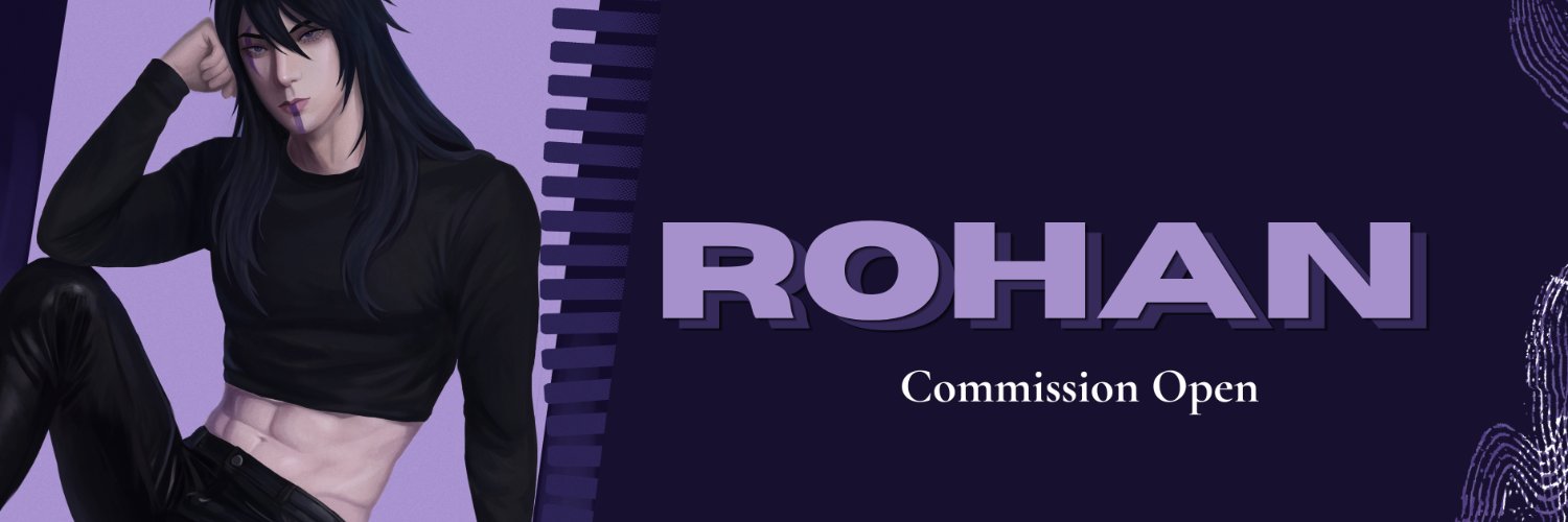 Rohan ✦ Commissions open banner
