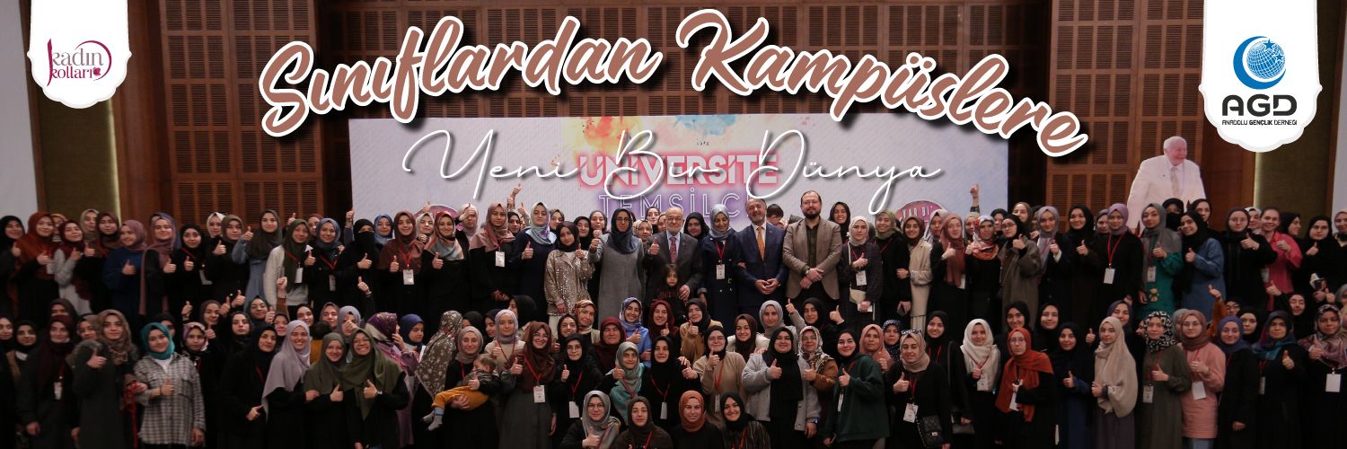 AGD Kadın Kolları Üniversite Komisyonu banner