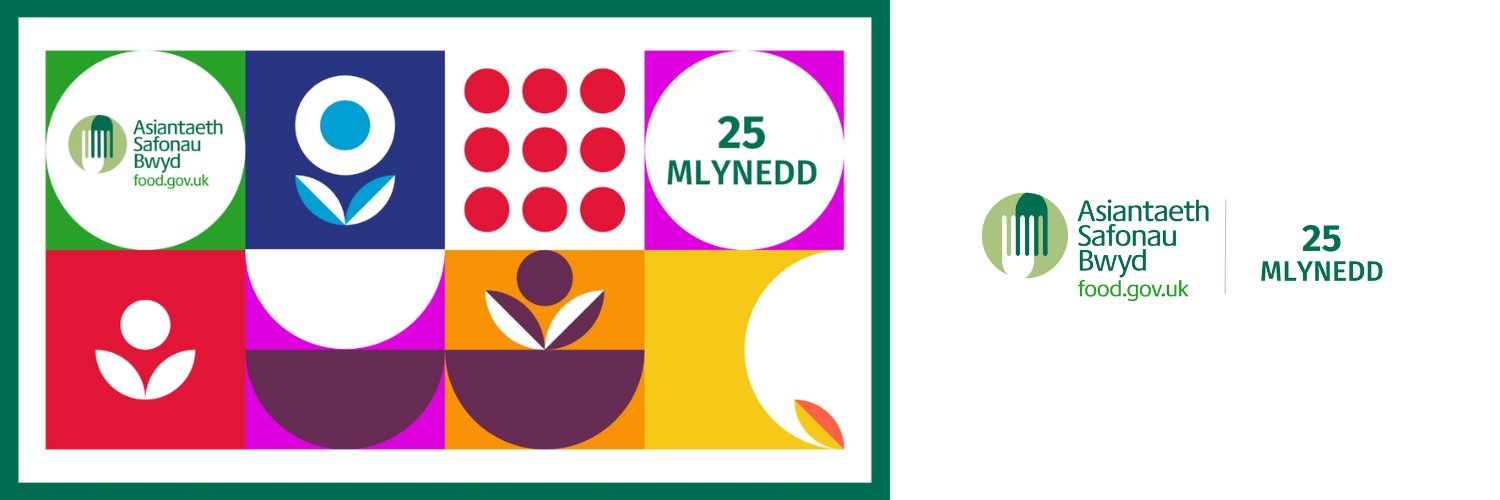 Asiantaeth Safonau Bwyd yng Nghymru banner