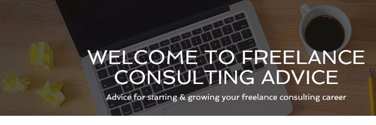 Freelance Consulting banner