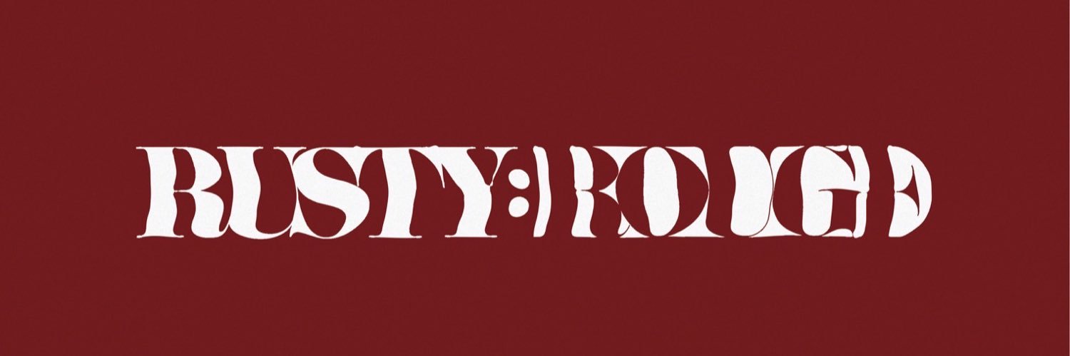 RUSTY ROUGE banner