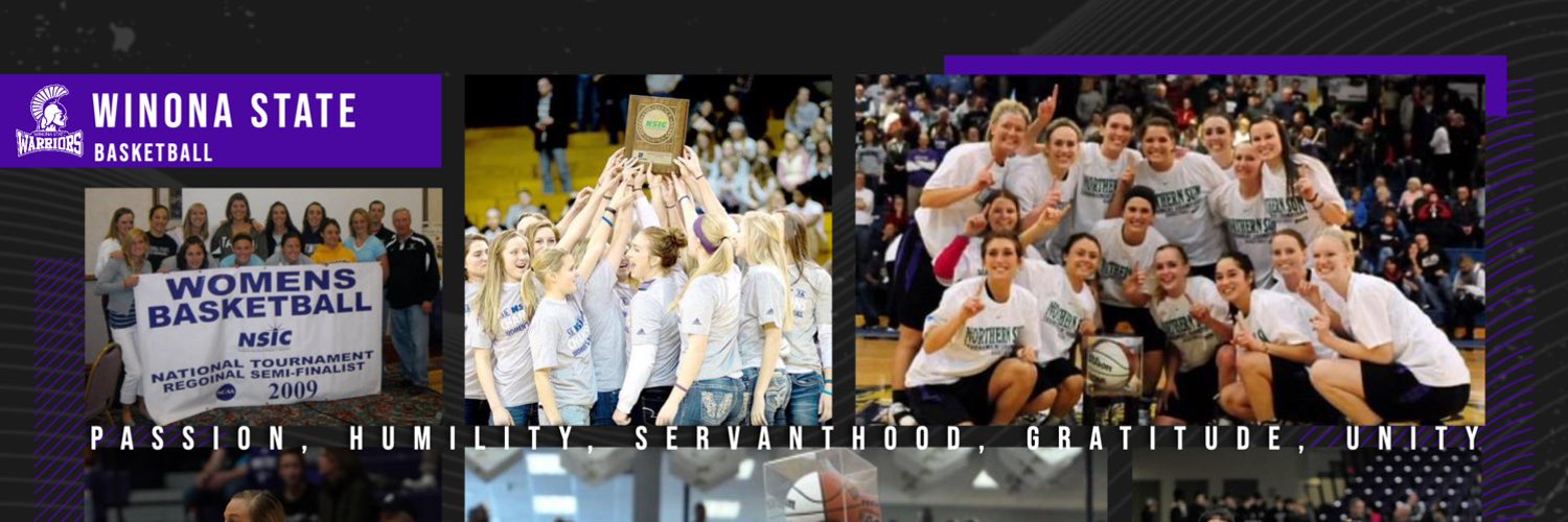 Winona State WBB Profile Banner