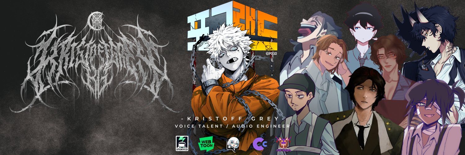 kristoff || voice actor - audio engineer banner