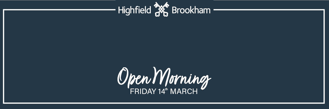 Highfield and Brookham School banner