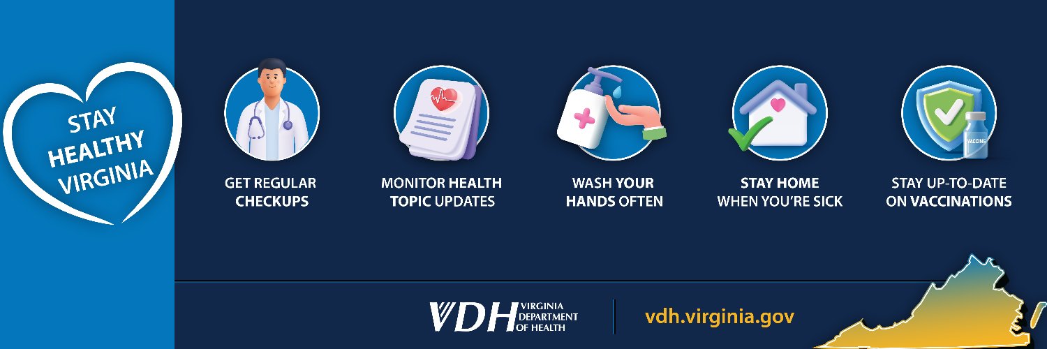 Va Dept of Health banner