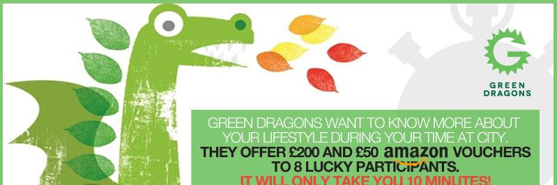 CULSU Green Dragons banner