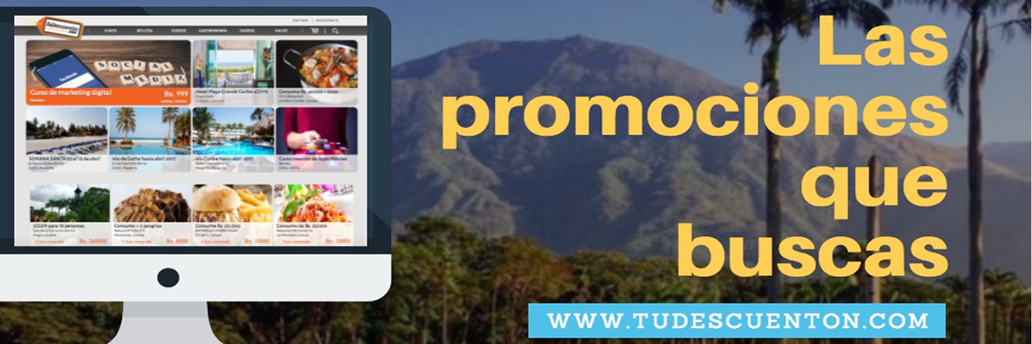 TuDescuentón banner