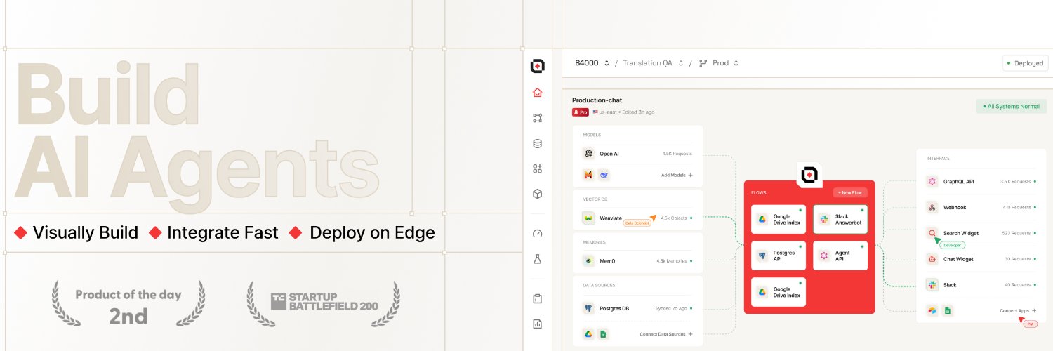 Lamatic ⧉'s banner