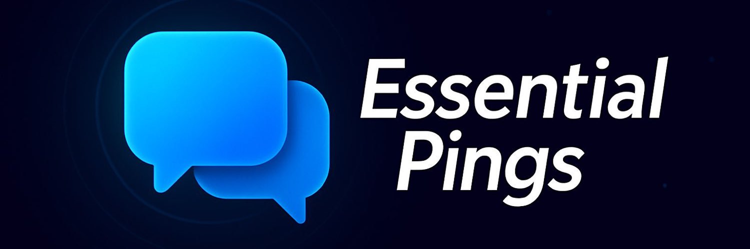 essential pings banner