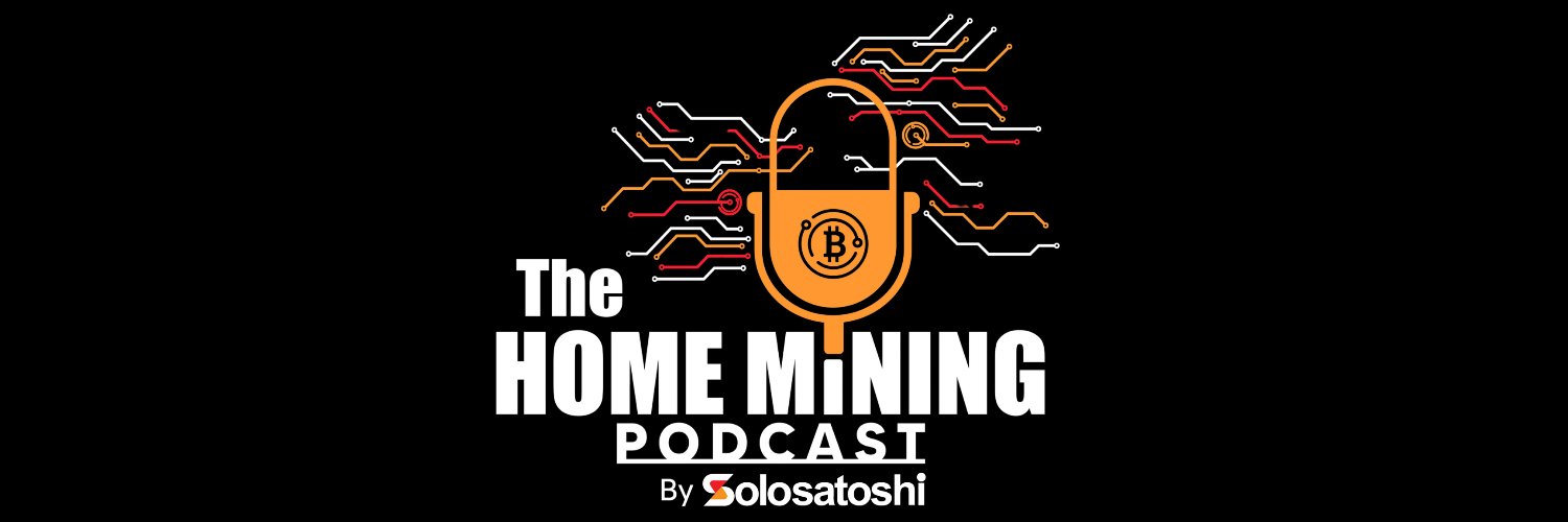 The Home Mining Podcast banner