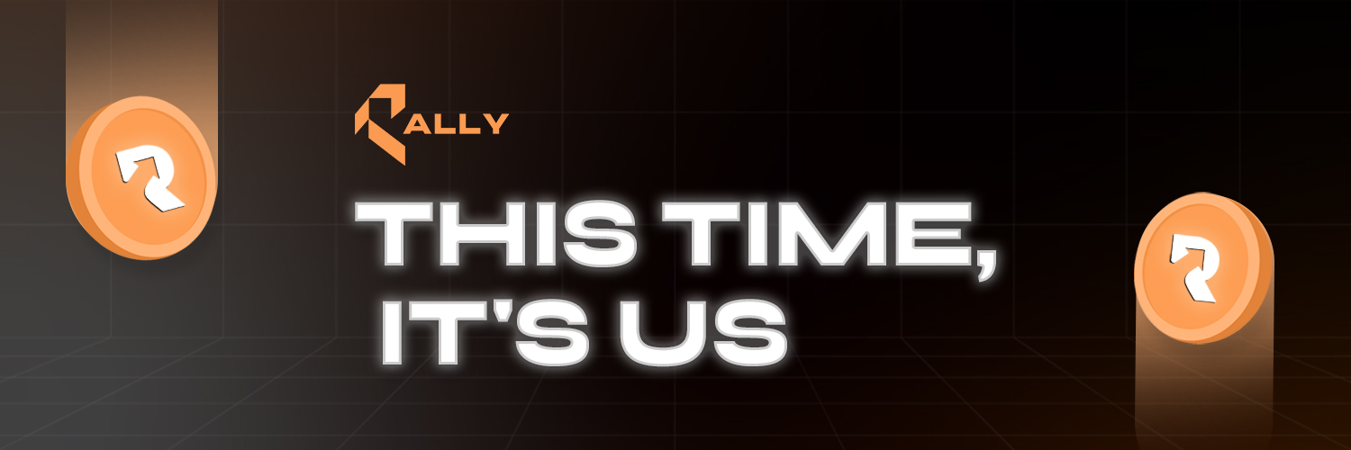 Rally's banner