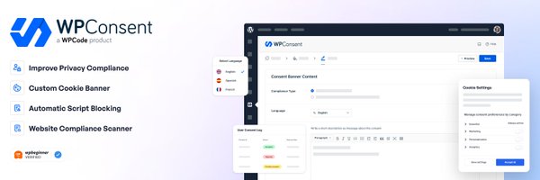 wpconsent Profile Banner