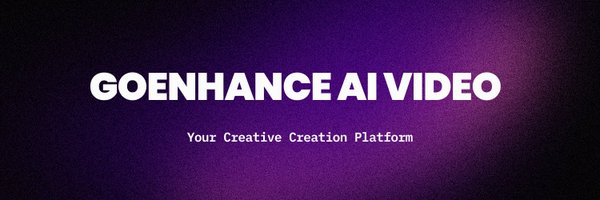 GoEnhanceAI Profile Banner