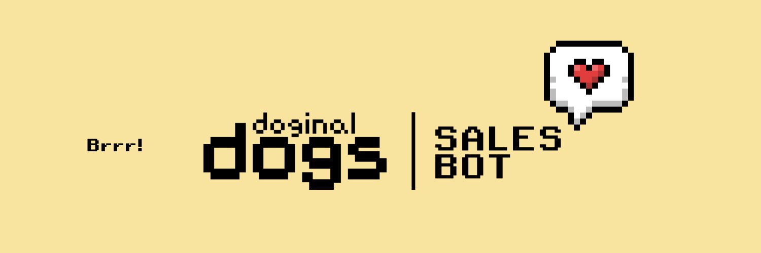 Doginal Dogs Sales Bot's banner