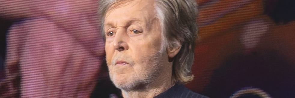 Paul McCartney banner