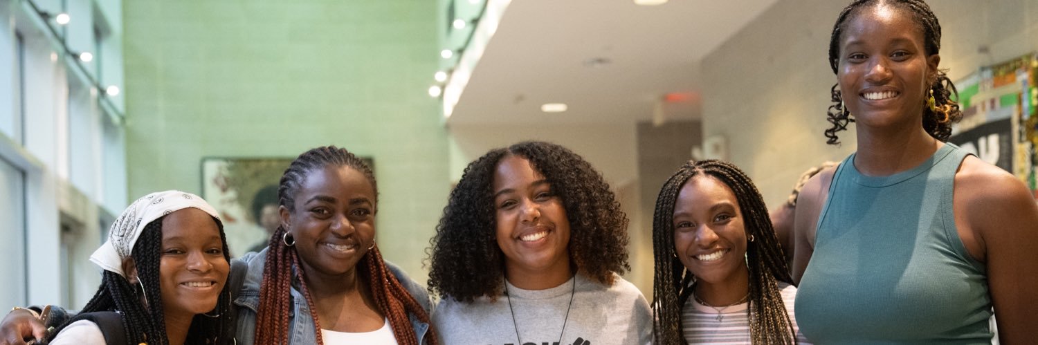 The Black Student Movement banner