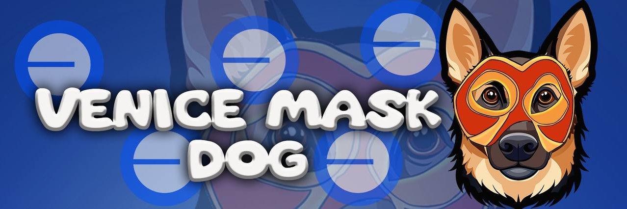 Venice Mask Dog banner