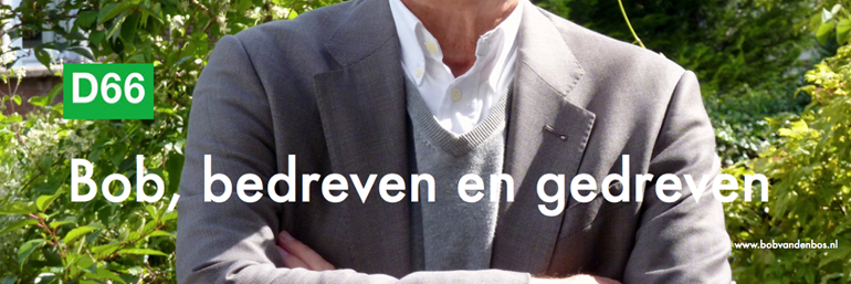 Bob van den Bos banner
