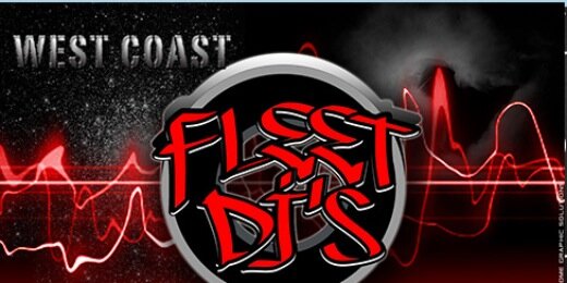 West Coast Fleet DJs banner