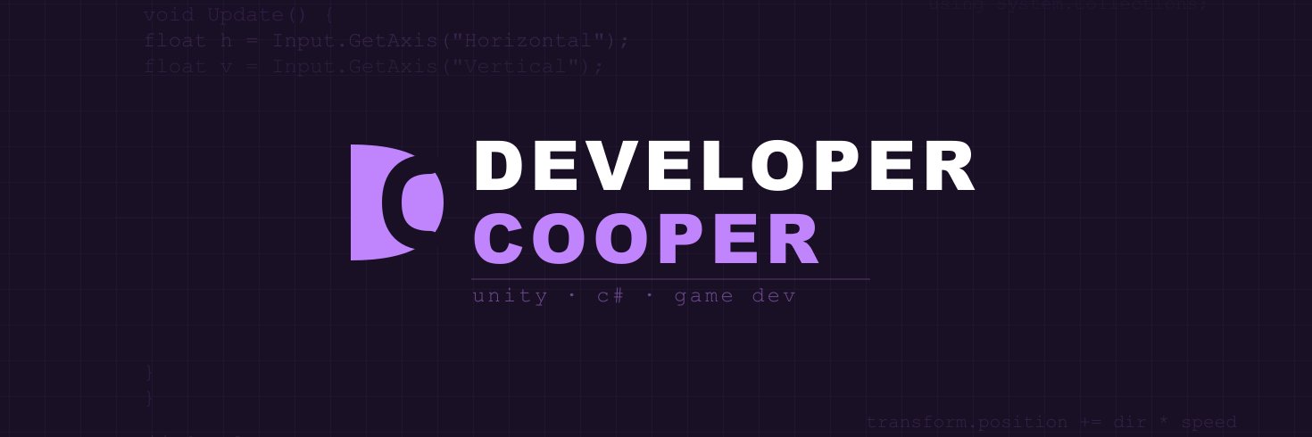 Developer Cooper banner