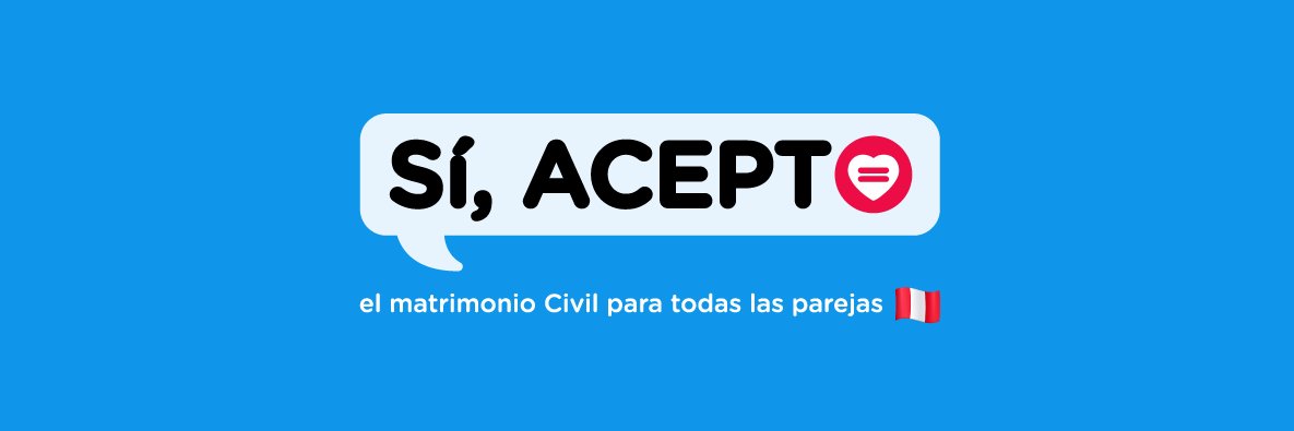 Sí Acepto Perú 🇵🇪 banner