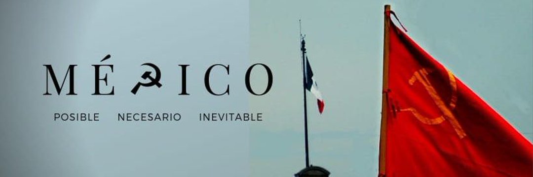 Plataforma Comunista de México's banner