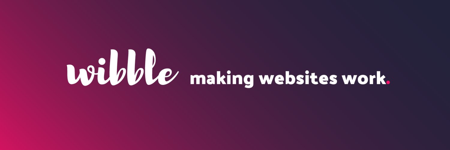 Wibble Web Design & Development, Belfast banner