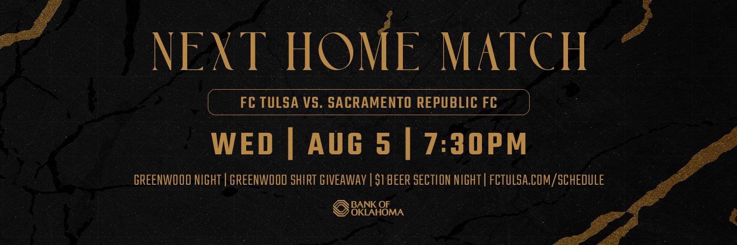 FC Tulsa banner